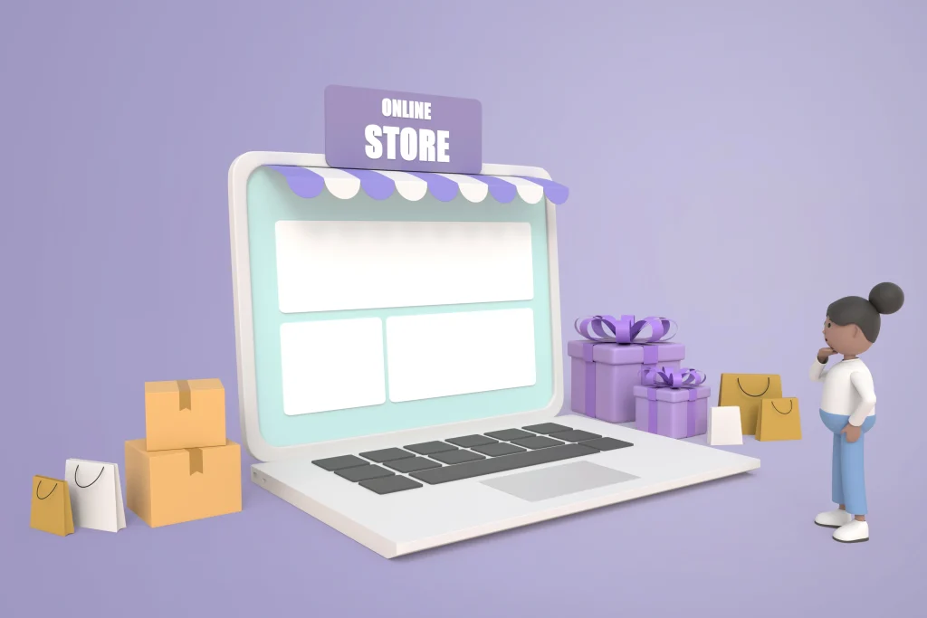 Business owner reviewing benefits of headless ecommerce solutions for scalability and flexibility